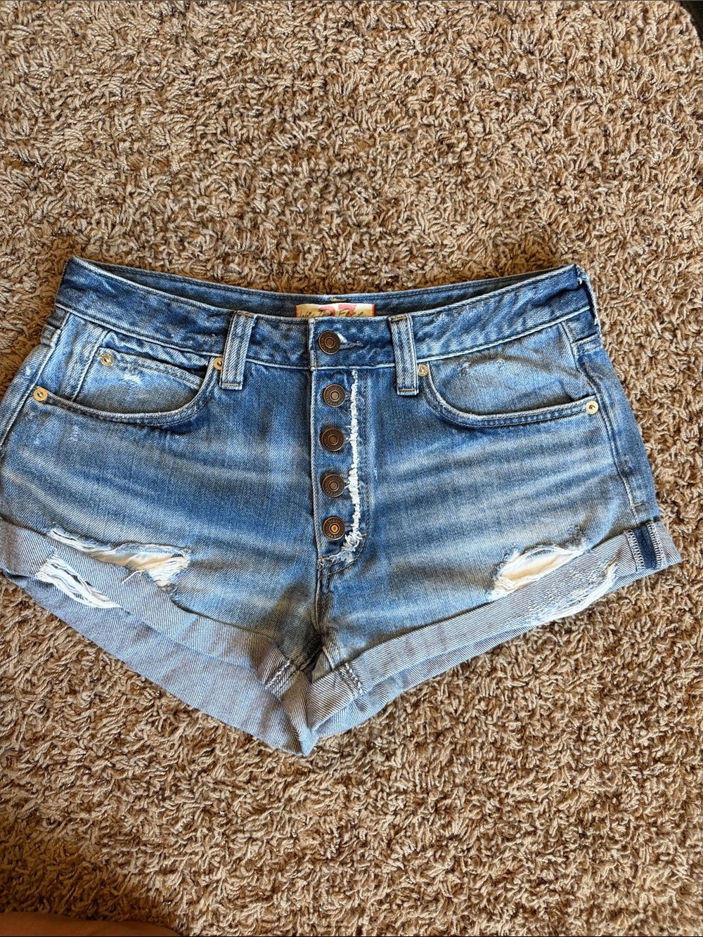 We the Free Denim Women’s Shorts - Blue